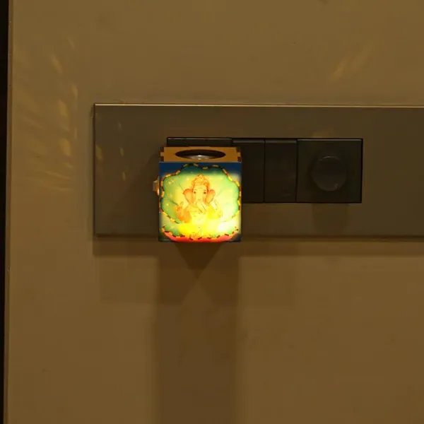 Electric_Kapoor_Dani_with_Lord_Ganesha_LED_Light_Plug-in_Wooden_Camphor_Diffuser_with_On/Off_Switch_for_Pooja