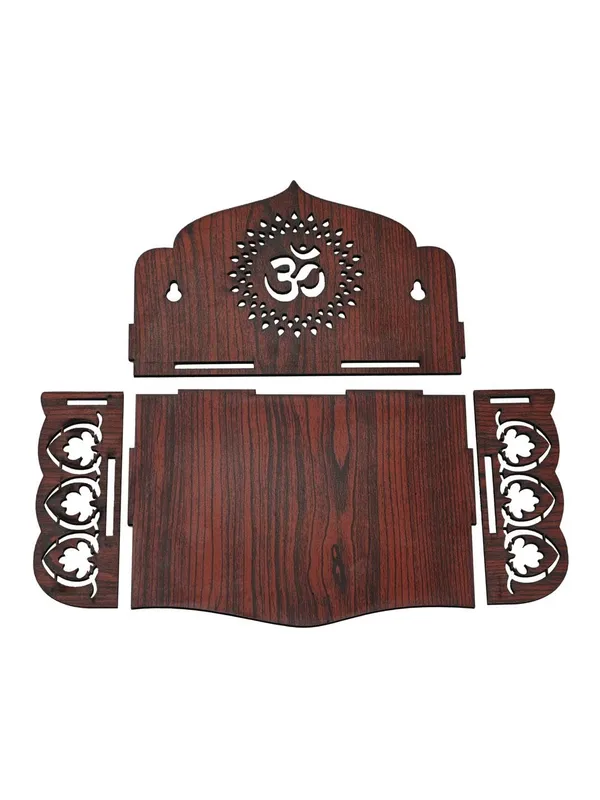 Brown_Wooden_Temple_Singhasan_Pooja_Chowki_Palang_Palna_For_Home/Office