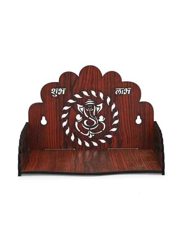 Brown_Wooden_Temple_Singhasan_Pooja_Chowki_Palang_Palna_For_Home/Office