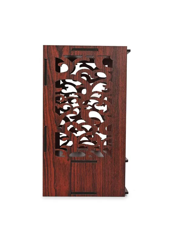Brown_Wooden_Temple_Singhasan_Pooja_Chowki_Palang_Palna_For_Home/Office