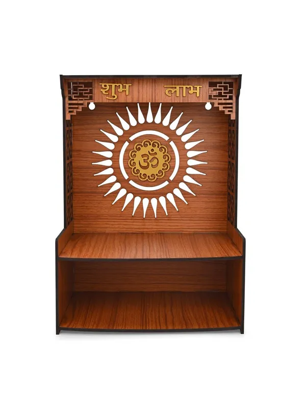 Brown_Wooden_Temple_Singhasan_Pooja_Chowki_Palang_Palna_For_Home/Office