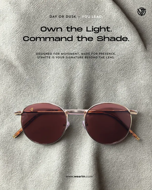 LM_Regent_Golden_Brown_Round_Metal_Sunglasses_For_Men_&_Women