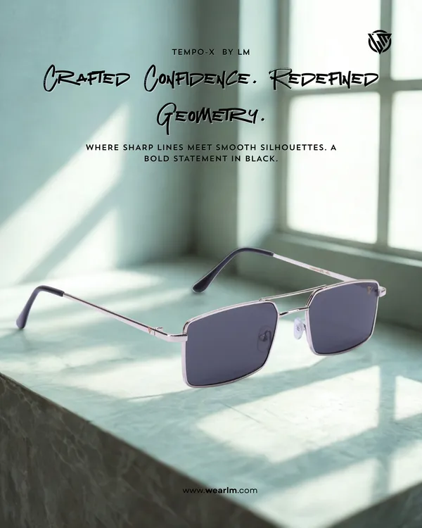LM_Tempo-X_Silver_Rectangular_Sunglasses_For_Men_&_Women