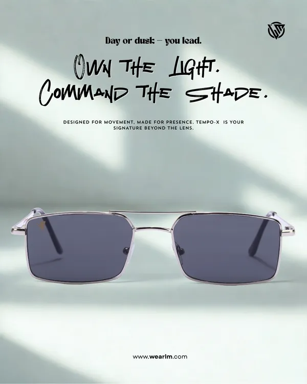 LM_Tempo-X_Silver_Rectangular_Sunglasses_For_Men_&_Women