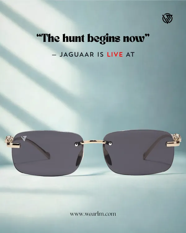 LM_Jaguar_Rimless_Golden_Sunglasses_For_Men_&_Women