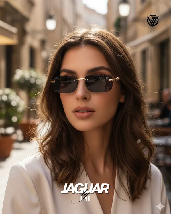 LM_Jaguar_Rimless_Golden_Sunglasses_For_Men_&_Women