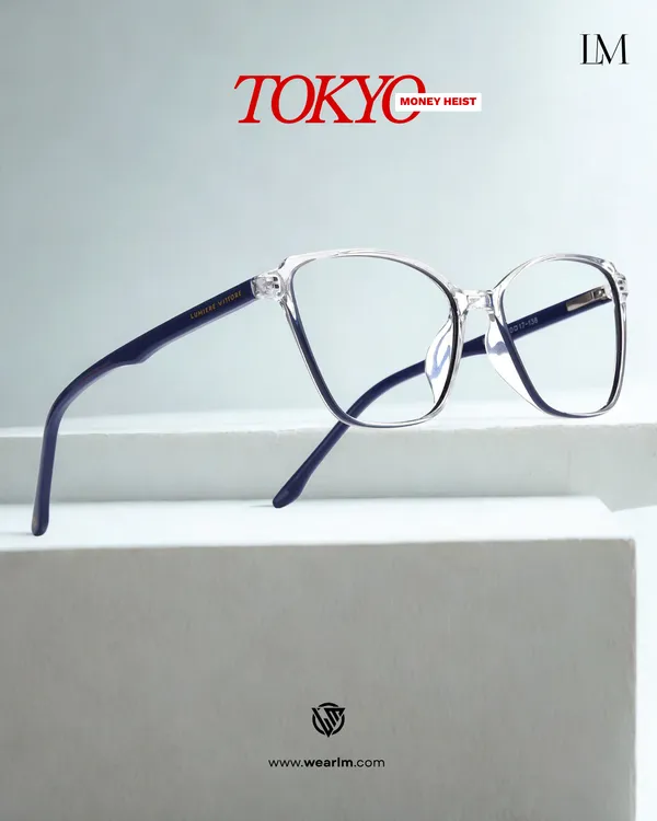 LM_Money_Heist_Glasses_–_TOKYO_|_Cat_Eye_Spectacle_Frames_for_Men_&_Women_|_Stylish_Prescription-Ready_Clear_Eyeglass_Frame