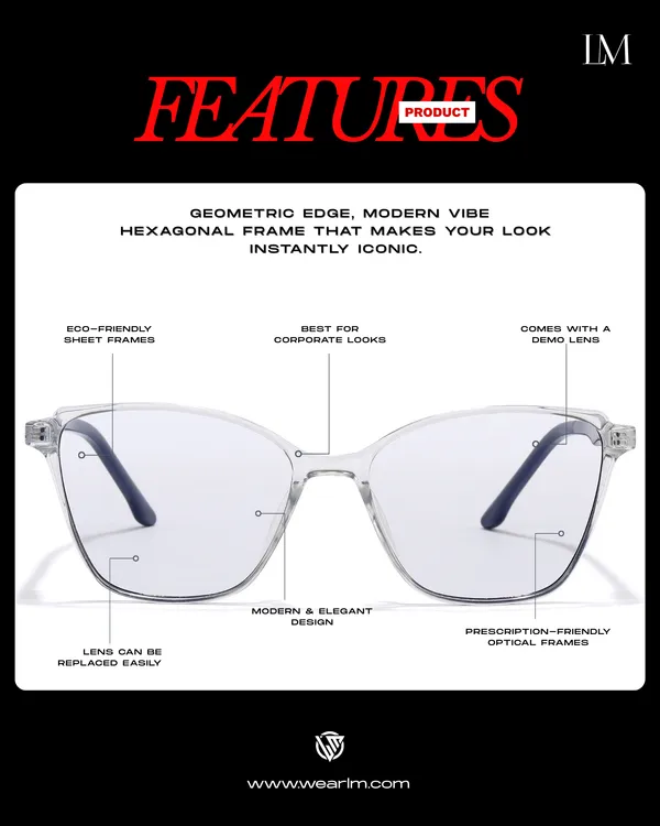 LM_Money_Heist_Glasses_–_TOKYO_|_Cat_Eye_Spectacle_Frames_for_Men_&_Women_|_Stylish_Prescription-Ready_Clear_Eyeglass_Frame