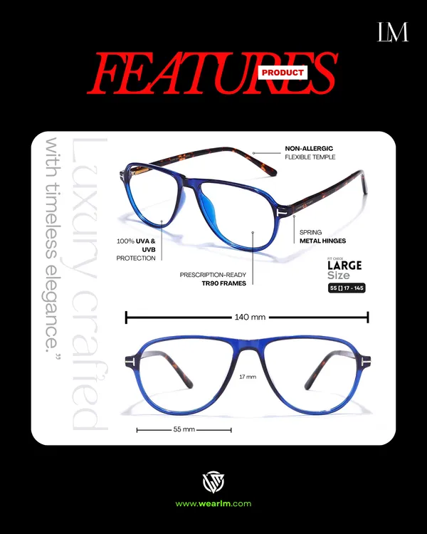 LM_BERLIN_Money_Heist_Glasses_For_Men_&_Women