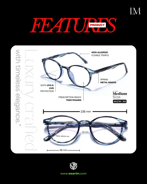 LM_LISBON_Money_Heist_Glasses_For_Men_&_Women