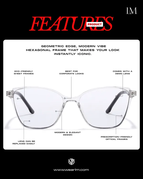 LM_Money_Heist_Glasses_–_TOKYO_|_Cat_Eye_Spectacle_Frames_for_Men_&_Women_|_Stylish_Prescription-Ready_Clear_Eyeglass_Frame