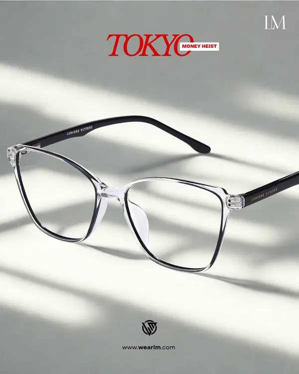 LM_Money_Heist_Glasses_–_TOKYO_|_Cat_Eye_Spectacle_Frames_for_Men_&_Women_|_Stylish_Prescription-Ready_Clear_Eyeglass_Frame