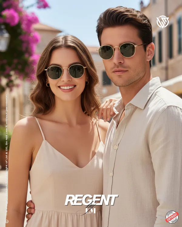 LM_Regent_Gold_Green_Round_Sunglasses_For_Men_&_Women