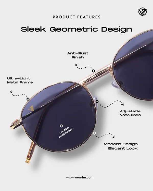 LM_Regent_Gold_Black_Round_Metal_Sunglasses_For_Men_&_Women