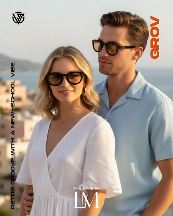 LM_GROVE_BLACK-BROWN_ROUND_SUNGLASSES_(UNISEX)