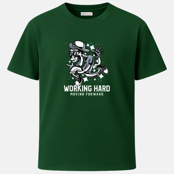 _Regular_Unisex_Royal_Blue_Graphics_T-Shirt,_Muscular_figure_kneeling_text_don_t_give_up_|_SPORTS_MODE