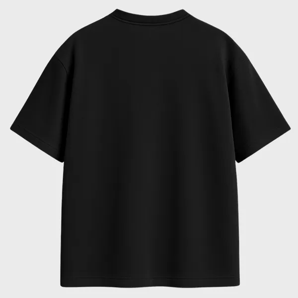 _Oversize_Unisex_Black_Graphics_T-Shirt,_funny_cartoon_turkey_with_text_moo_playful_word_twist_quirky_humor_illustration_|_GRAPHICS_MODE