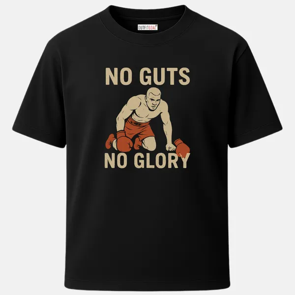 _Regular_Unisex_Black_Graphics_T-Shirt,_Boxer_kneeling_quote_no_guts_no_glory_|_SPORTS_MODE