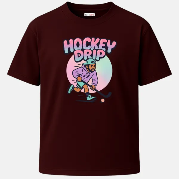 _Regular_Unisex_Maroon_Graphics_T-Shirt,_Streetwear_hockey_player_hockey_drip_|_SPORTS_MODE