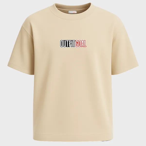 _Oversize_Unisex_Beige_Graphics_T-Shirt,_conceptual_timepiece_illustration_with_running_stick_figure_typography_message_about_hustle_and_time_|_GRAPHICS_MODE