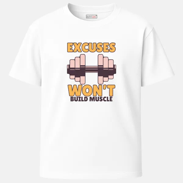 _Regular_Unisex_White_Graphics_T-Shirt,_Abstract_minimalist_dumbbell_layout_monochrome_|_SPORTS_MODE