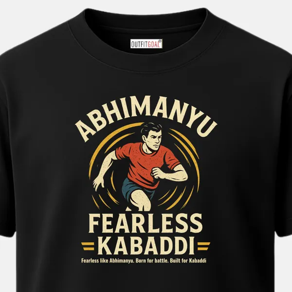 _Regular_Unisex_Black_Graphics_T-Shirt,_Kabaddi_player_in_motion_with_circular_energy_rings_bold_vintage_text_abhimanyu_fearless_kabaddi_|_SPORTS_MODE