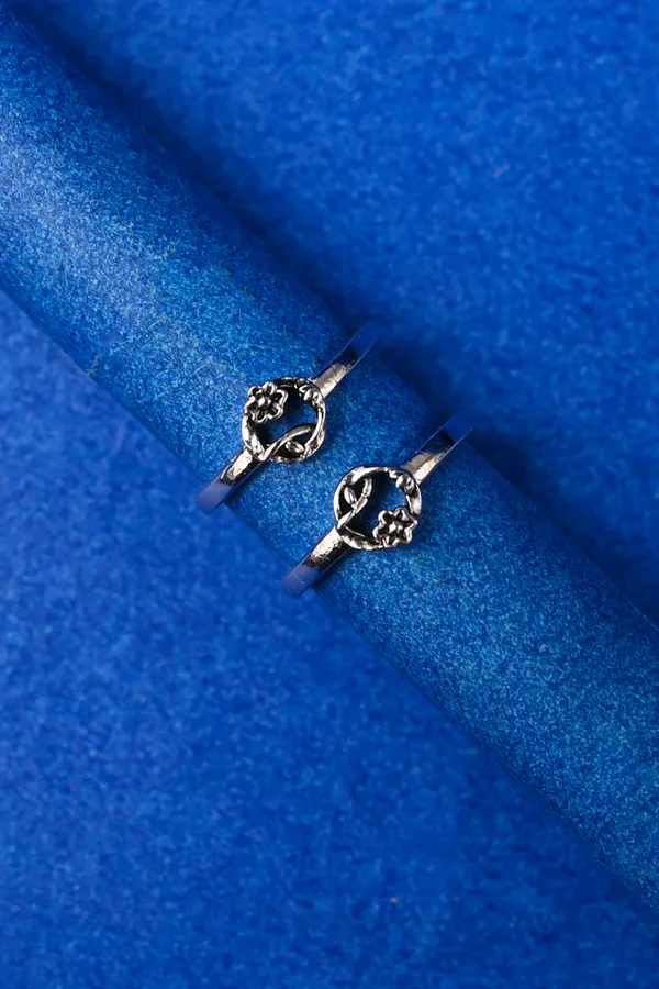 Circle_Blossom_Silver_925_Adjustable_Trendy_Toe_Ring_For_Women