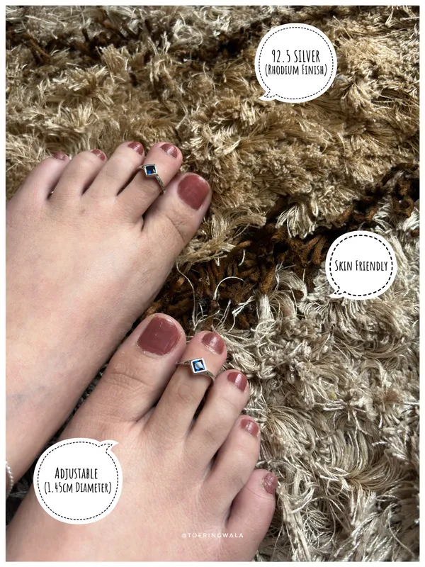 Blue_Square_Silver_925_Adjustable_Trendy_Toe_Ring_For_Women