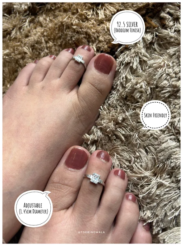 Elegant_Square_Silver_925_Adjustable_Trendy_Toe_Ring_For_Women