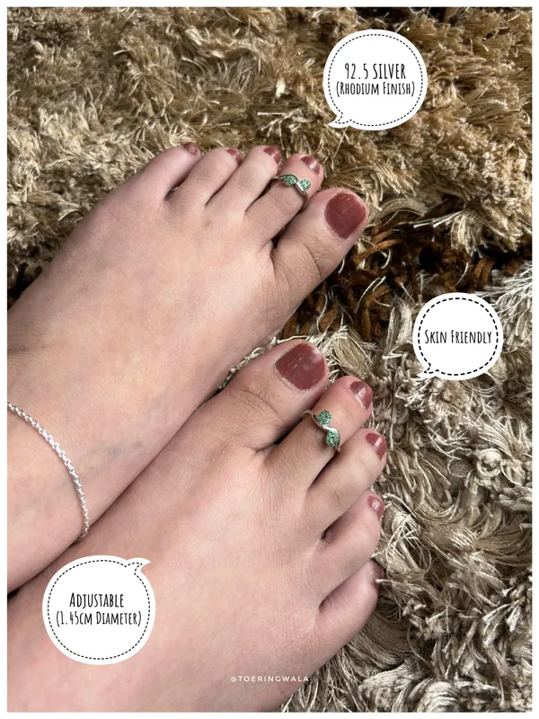 Infinity_Spark_Silver_925_Adjustable_Trendy_Toe_Ring_For_Women