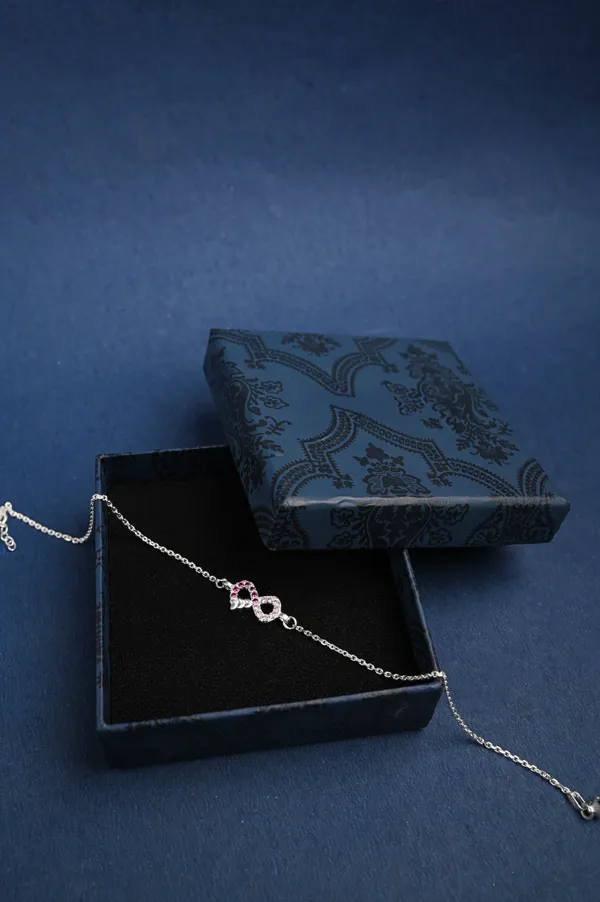 Infinity_Sparkle_925_Single_Silver_Anklet_for_Girls