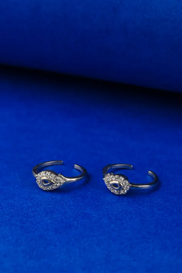 Crystal_Drop_Silver_925_Adjustable_Trendy_Toe_Ring_For_Women