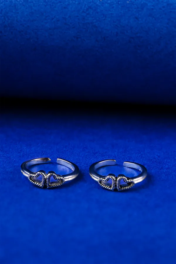 Twin_Heart__Silver_925_Adjustable_Trendy_Toe_Ring_For_Women