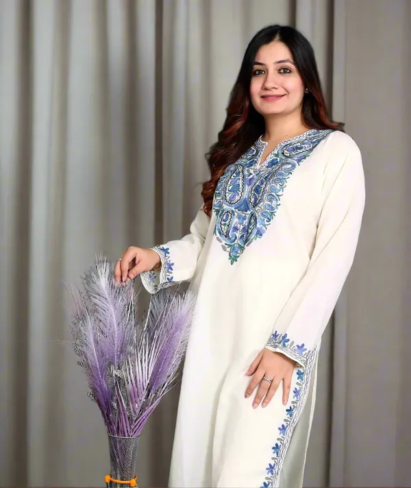 White_Pasley_Design_Aari_Embroidered_Co_Ord_Set_Ruby_Cotton