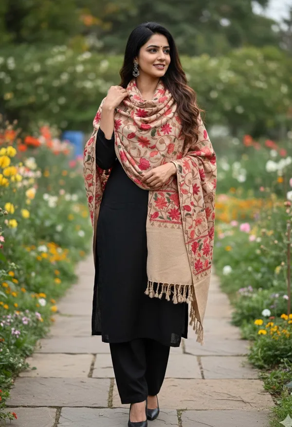 Red_Woolen_Premium_&_Elegant_Shawl_For_Women