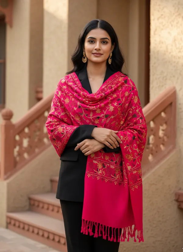 Red_Woolen_Premium_&_Elegant_Shawl_For_Women