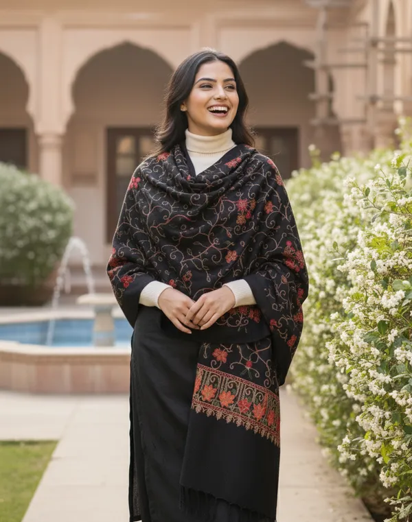 Black_Woolen_Premium_&_Elegant_Shawl_For_Women