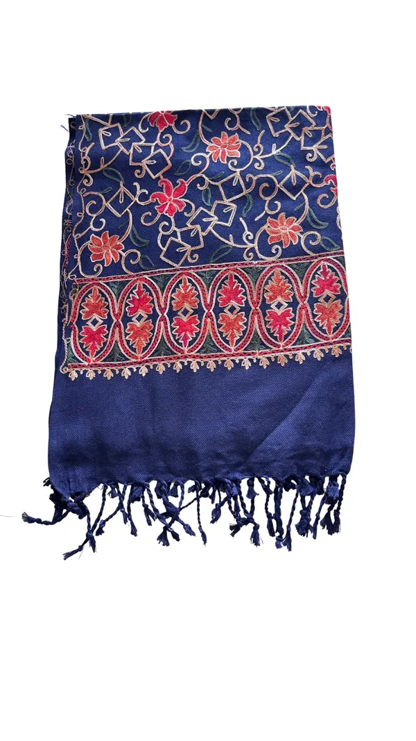 Navy_Blue_Embroidered_Stole_Aari_Embroidered_Kashmiri_Woollen_Stole_Default_Title