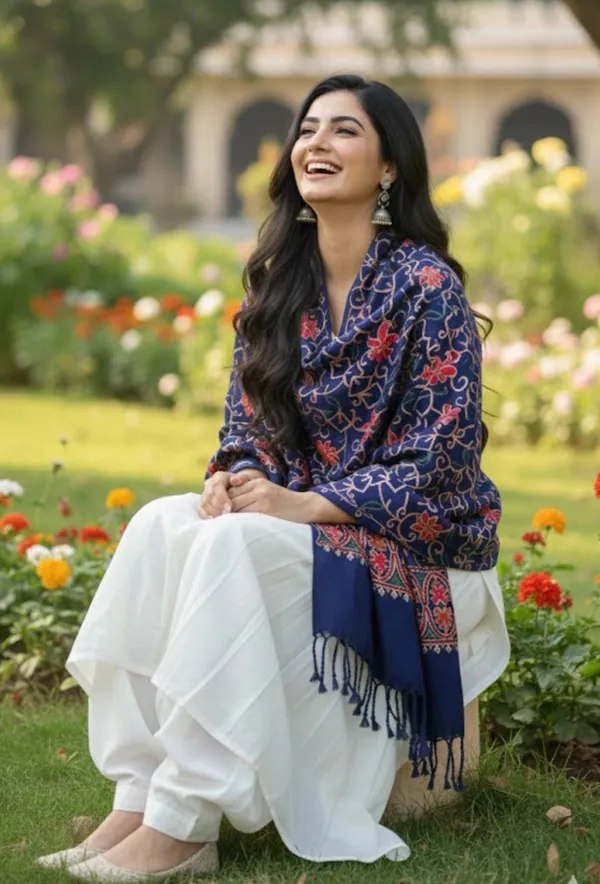 Navy_Blue_Embroidered_Stole_Aari_Embroidered_Kashmiri_Woollen_Stole_Default_Title