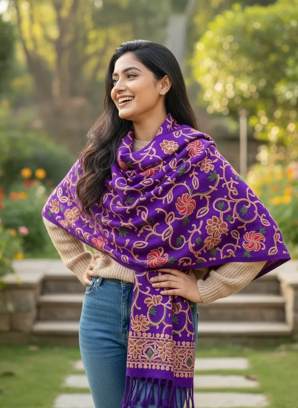 Red_Woolen_Premium_&_Elegant_Shawl_For_Women