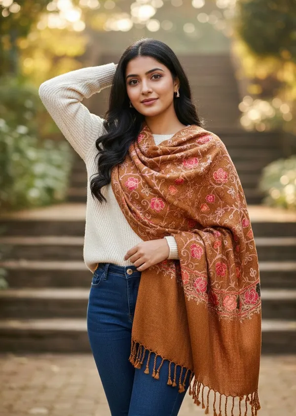 Red_Woolen_Premium_&_Elegant_Shawl_For_Women