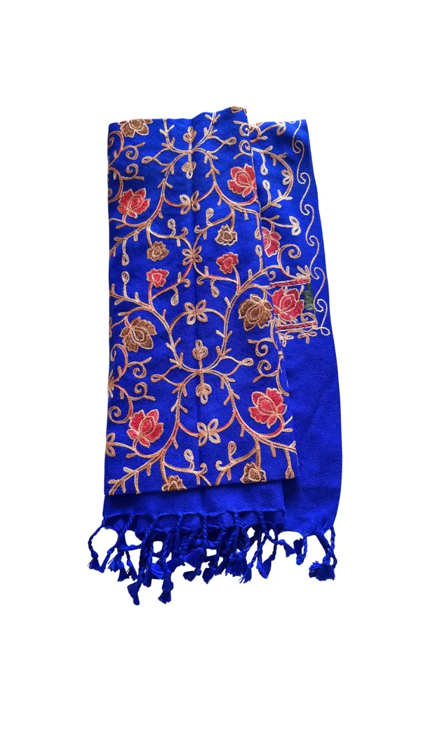 Kashmiri_Embroidered_Stole_Royal_Blue_Aari_Embroidered_Default_Title
