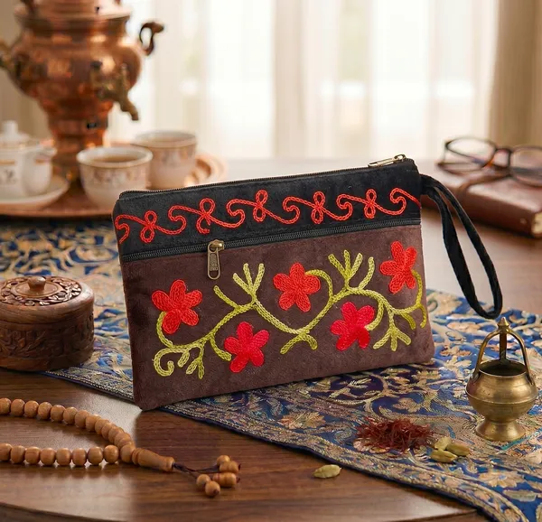 Elegant_Velvet_Kashmiri_Embroidered_Utility_Pouch_Wristlet_Deep_Espresso_And_Charcoal_Shades_Default_Title