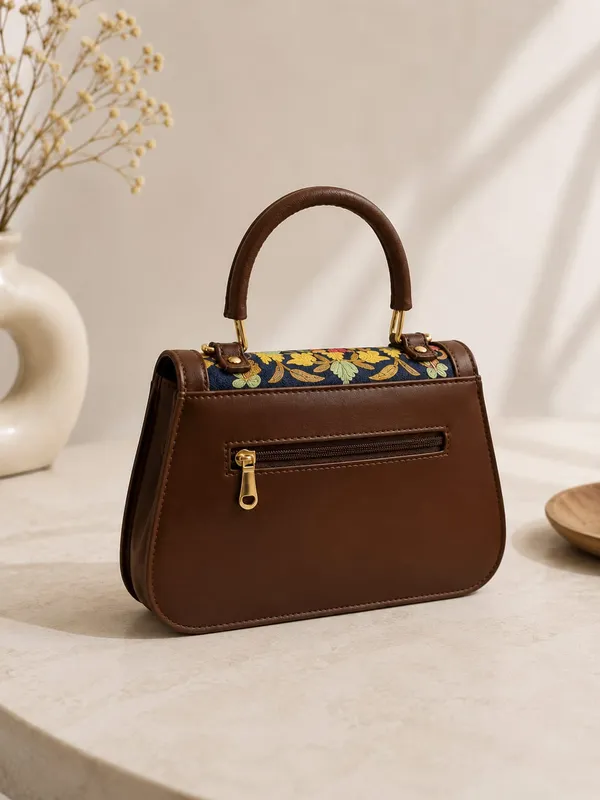 Premium_Chocolate_Brown_Kashmiri_Aari_Embroidered_Floral_Sling_Bag_With_Detachable_Adjustable_Strap_Default_Title
