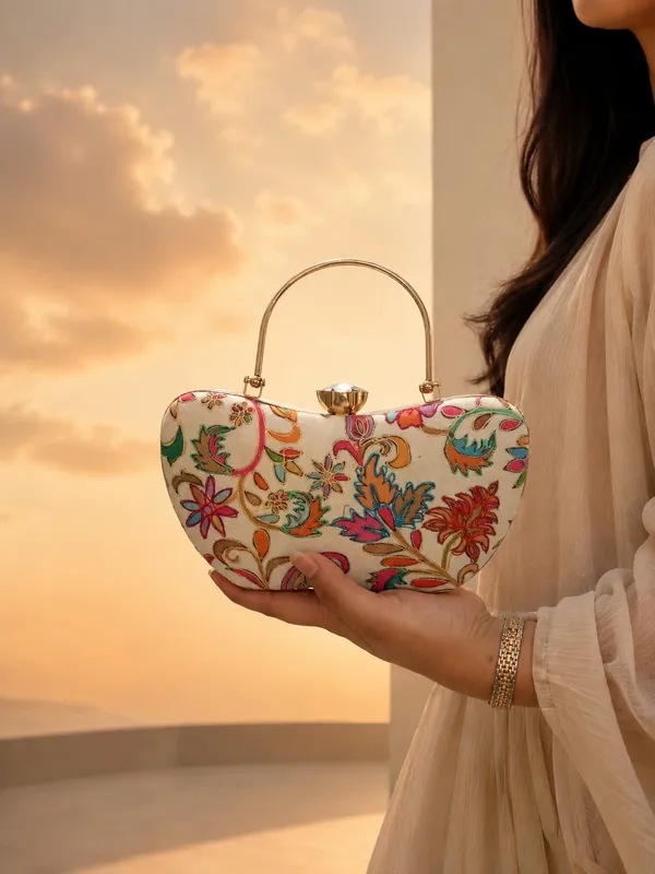 Ivory_Kalamkari_Embroidered_Clutch_Premium_Wedding_Party_Handbag_Default_Title