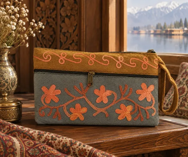 Elegant_Velvet_Kashmiri_Embroidered_Utility_Pouch_Wristlet_Grey_Camel_Default_Title