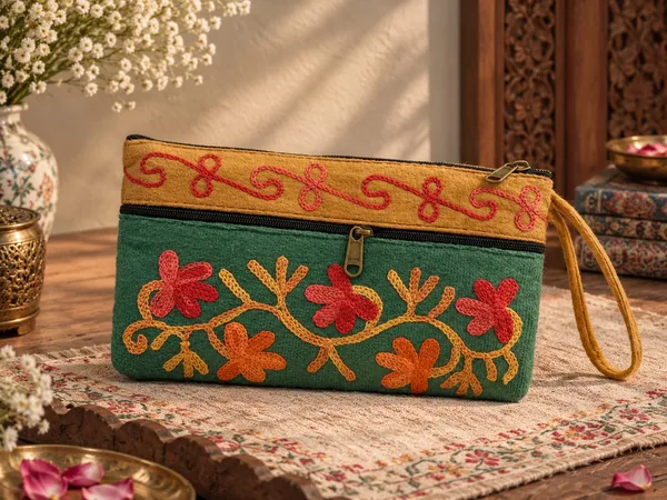 Elegant_Velvet_Kashmiri_Embroidered_Utility_Pouch_Wristlet_Biscuit_Sage_Green_Default_Title