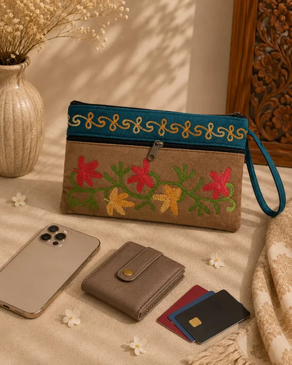 Elegant_Velvet_Kashmiri_Embroidered_Utility_Pouch_Wristlet_Biscuit_Brown_Deep_Teal_Default_Title