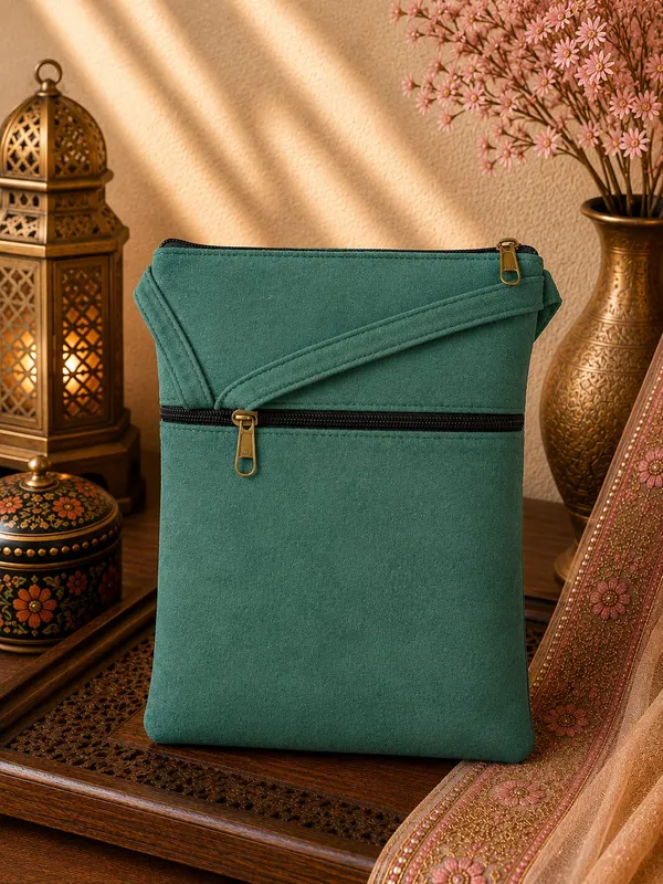 Emerald_Green_Kashmiri_Aari_Embroidered_Utility_Sling_Pouch_Default_Title
