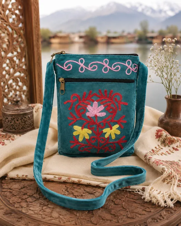 Craftique_Kashmiri_Embroidered_Sling_Bag_Deep_Teal_Default_Title